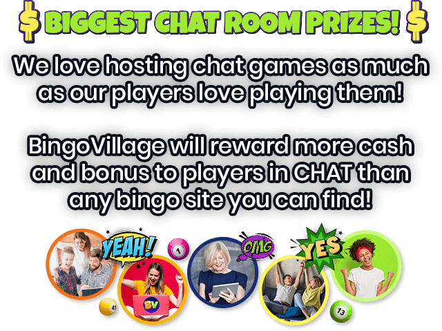 Biggest Chat Room Prizes!!$$$